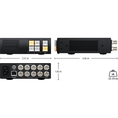 Blackmagic Videohub Mini 4x2 12G