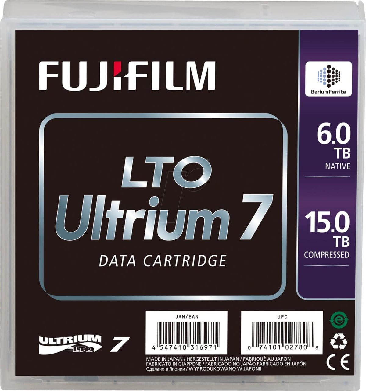 Fujifilm LTO-7 Ultrium Data Cartridge 6TB