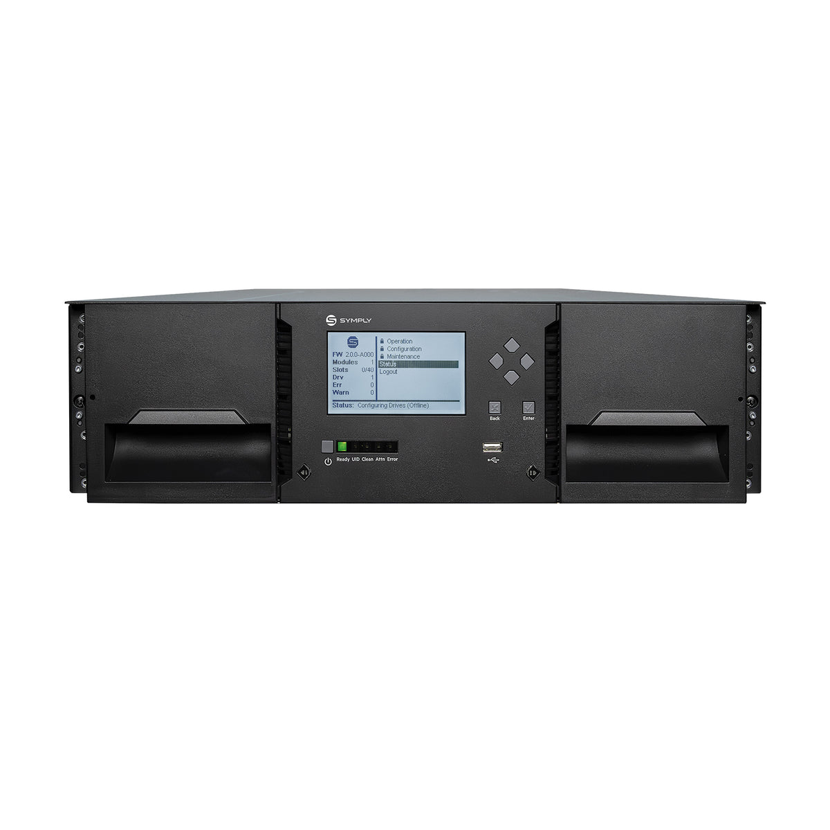 SymplyPRO XTL 40 Slot 3U Library 2x LTO-9