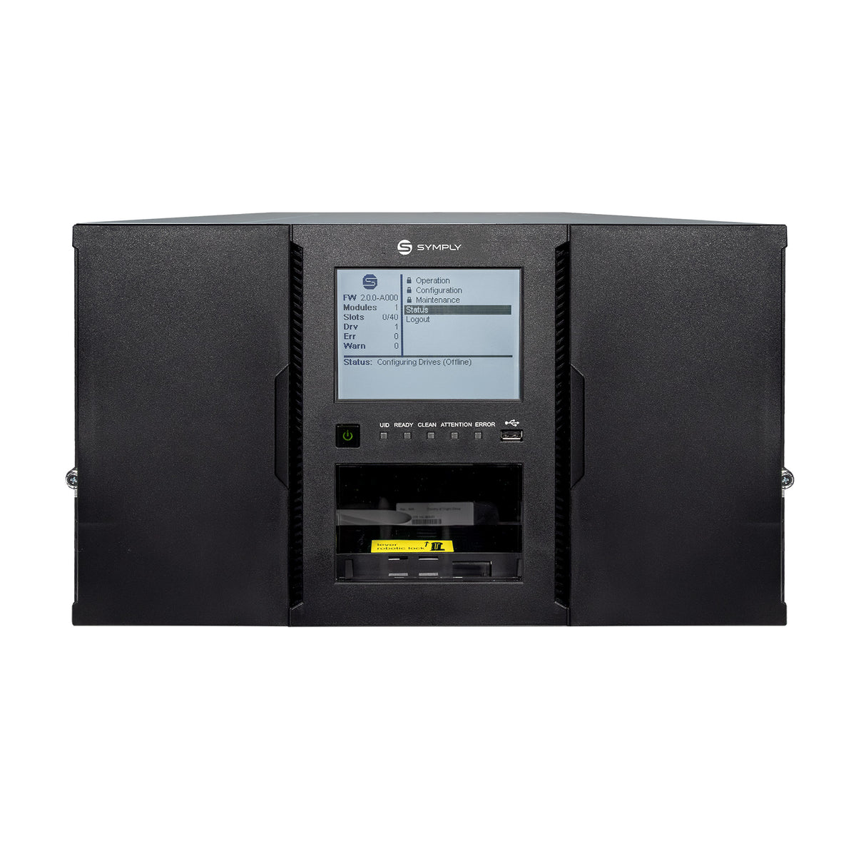 SymplyPRO XTL 80 Slot 6U Library 1x LTO-10 FH Tape Drive 32Gb FC