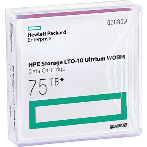 HPE LTO-10 Ultrium WORM 75TB Data Cartridg