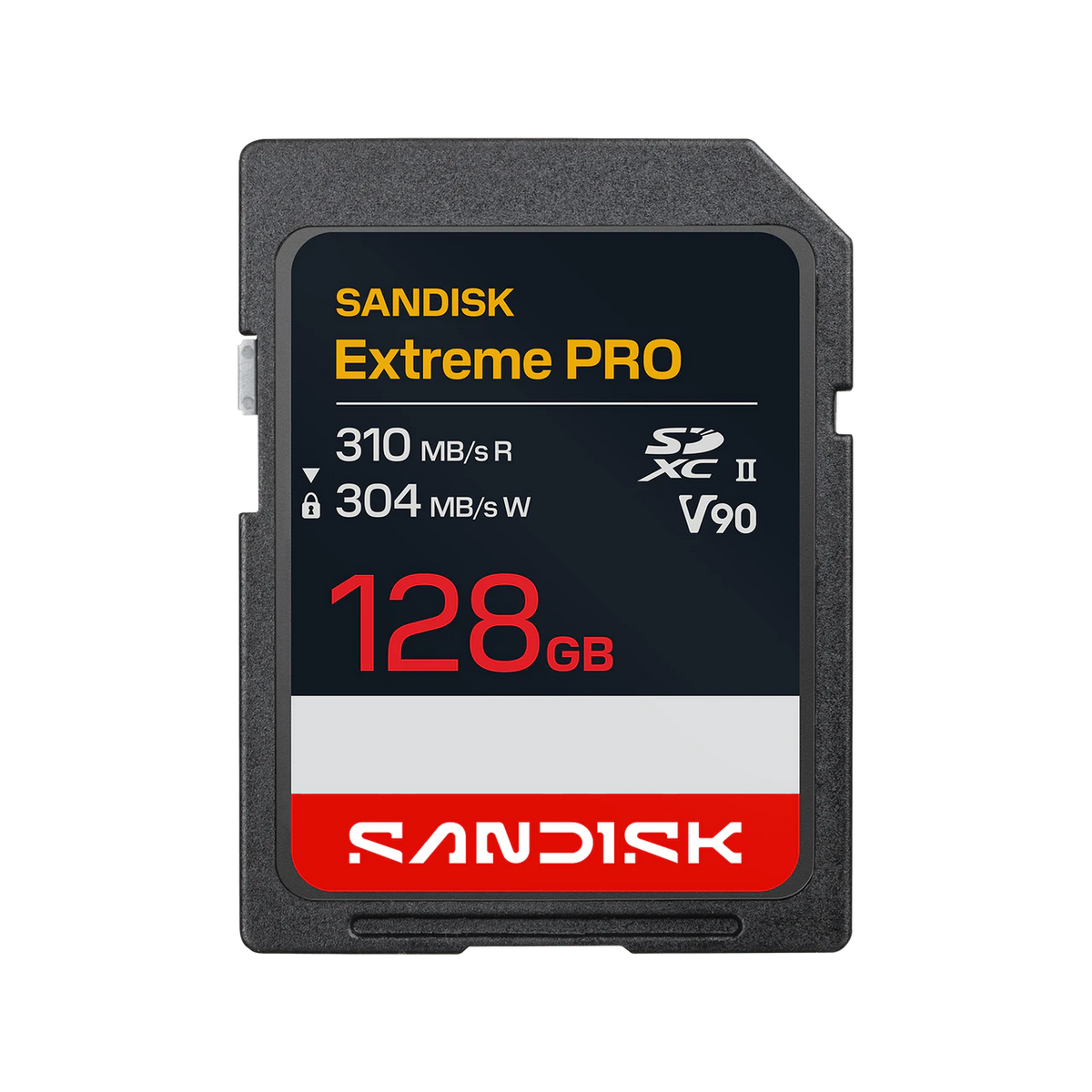 SANDISK 128GB Extreme PRO UHS-II SDXC Memory Card, V90