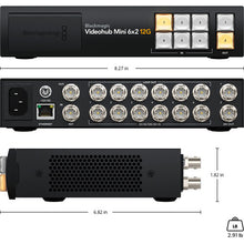 Blackmagic Videohub Mini 6x2 12G