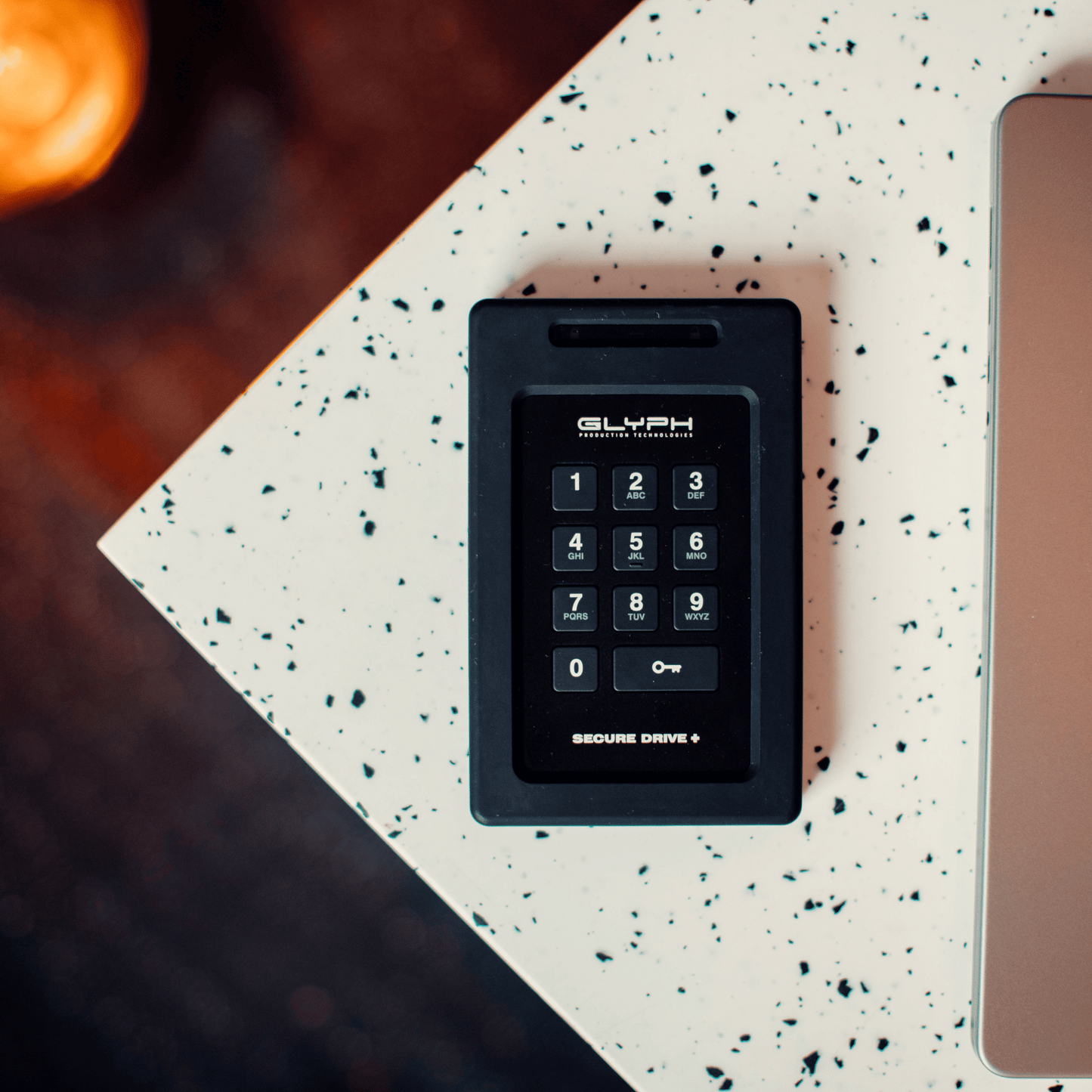 SecureDrive+ Encrypted Drive with Keypad