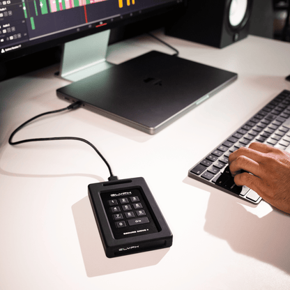 SecureDrive+ Encrypted Drive with Keypad
