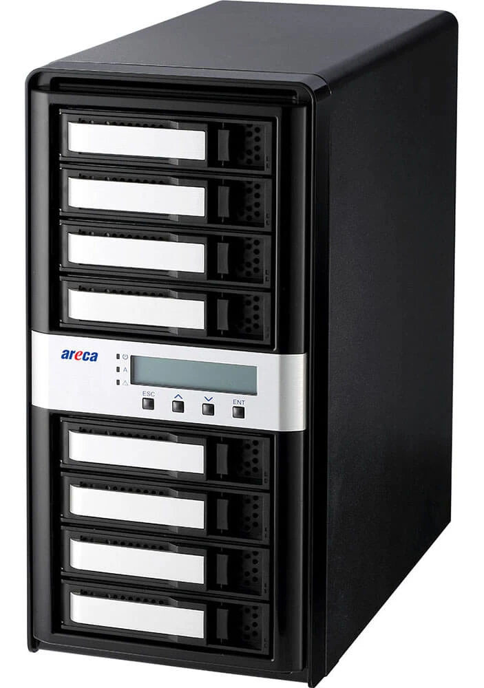 Areca 8 Bay Thunderbolt 5 Enclosure