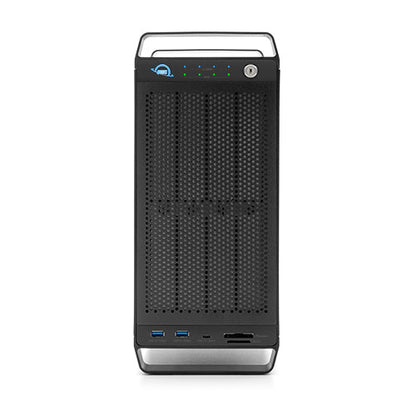 OWC 30.0TB (1x2.0TB U.2 NVMe SSD, 7x4.0TB HDD) ThunderBay Flex 8 Thunderbolt 3