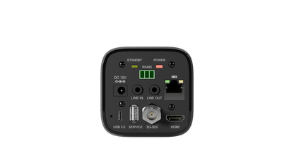 PTZOptics Studio 4K 12x Zoom Box Camera (Gray)