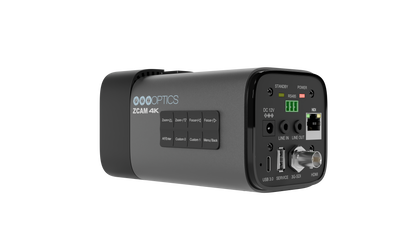 PTZOptics Studio 4K 20x Zoom Box Camera (Gray)