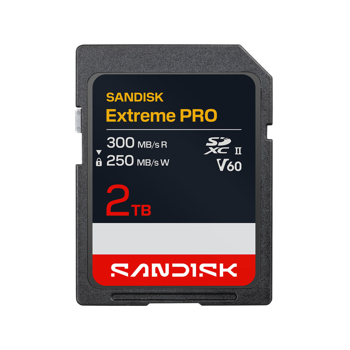SANDISK 2TB Extreme PRO UHS-II SDXC Memory Card, V60
