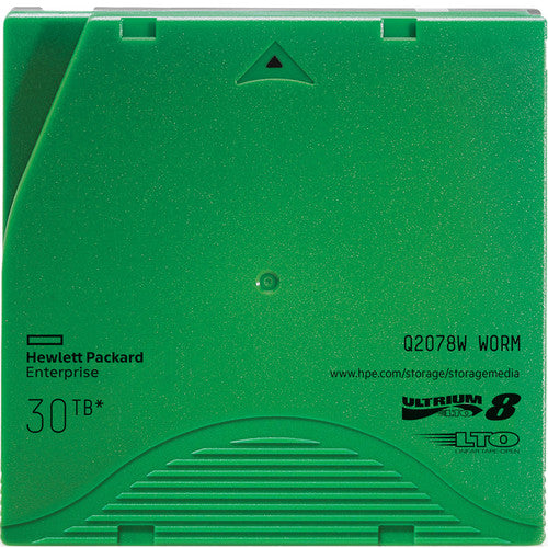 HPE LTO-8 Ultrium WORM 30TB Data Cartridge