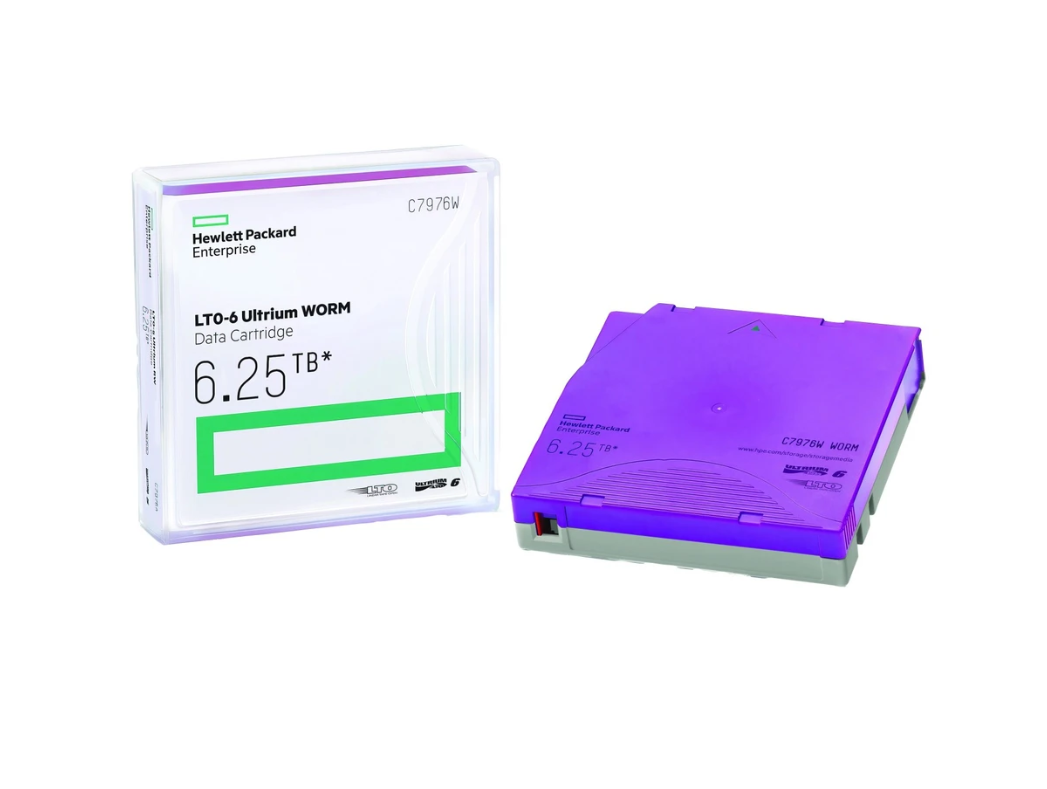 HPE LTO-6 Ultrium WORM 6.25TB Data Cartridge
